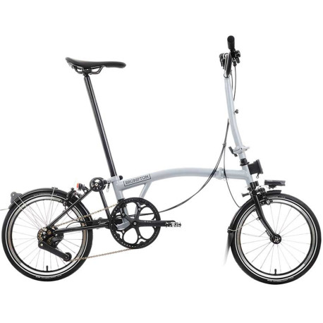 Vélo pliant Brompton P Line Urban - 4 vitesses - guidon S