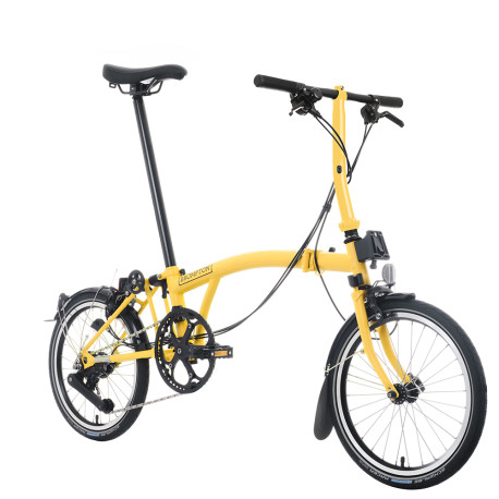 Vélo pliant Brompton C Line - 12 vitesses - Guidon S